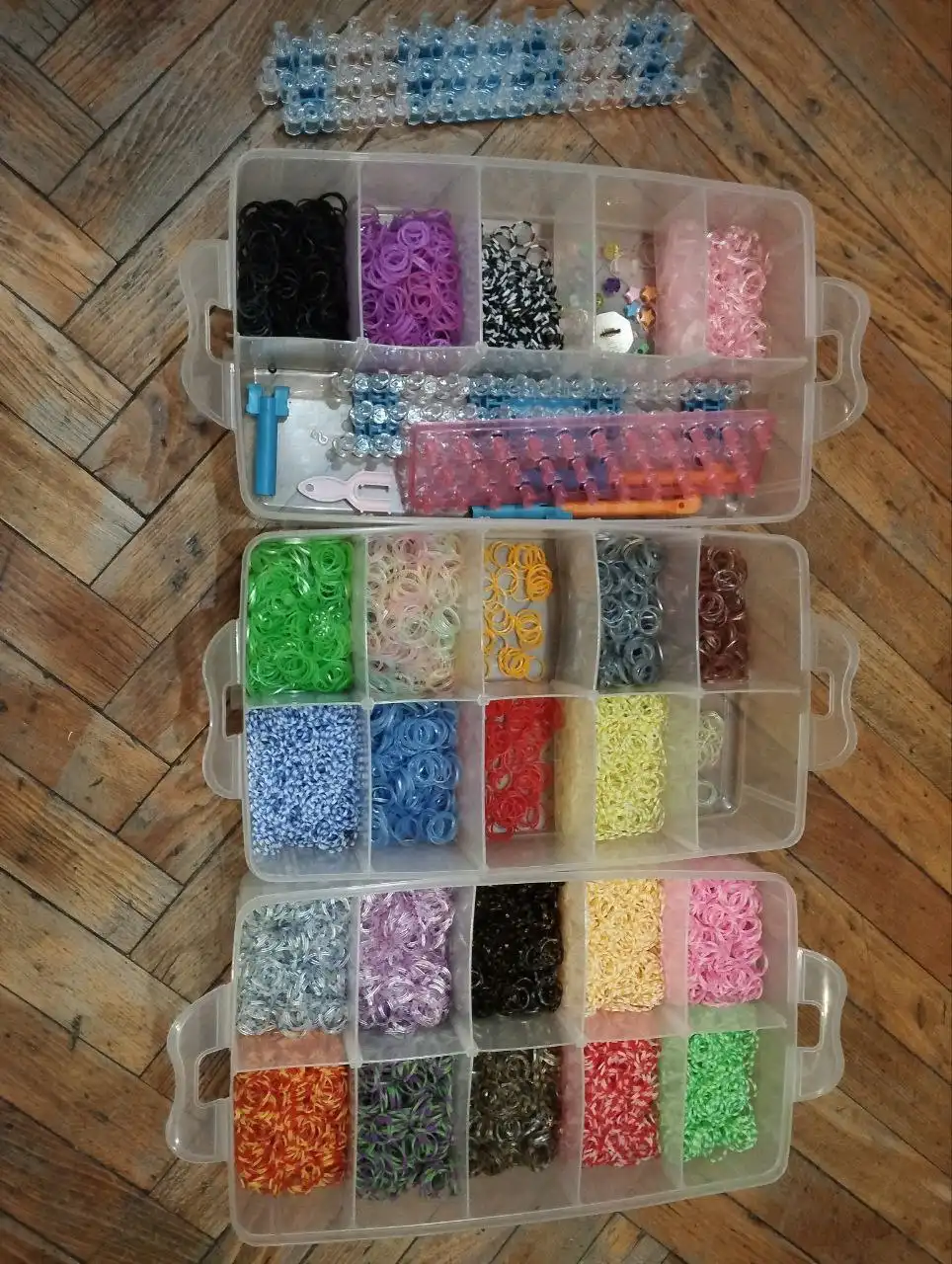 Большой набор для плетения браслетов - Рукоделие (Хобби и отдых) в Санкт-Петербург