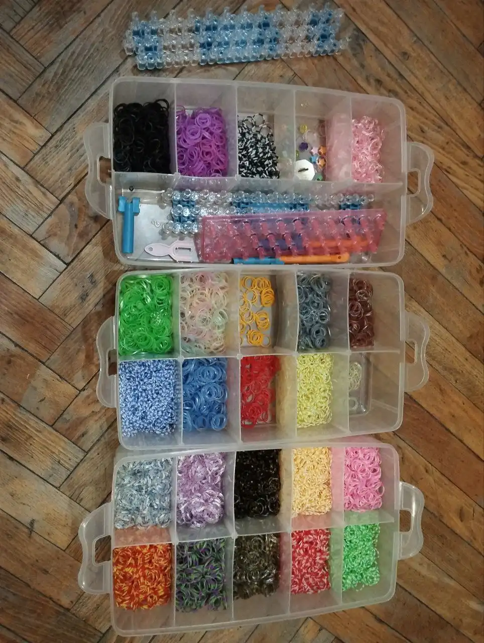 Большой набор для плетения браслетов - Рукоделие (Хобби и отдых) в Санкт-Петербург