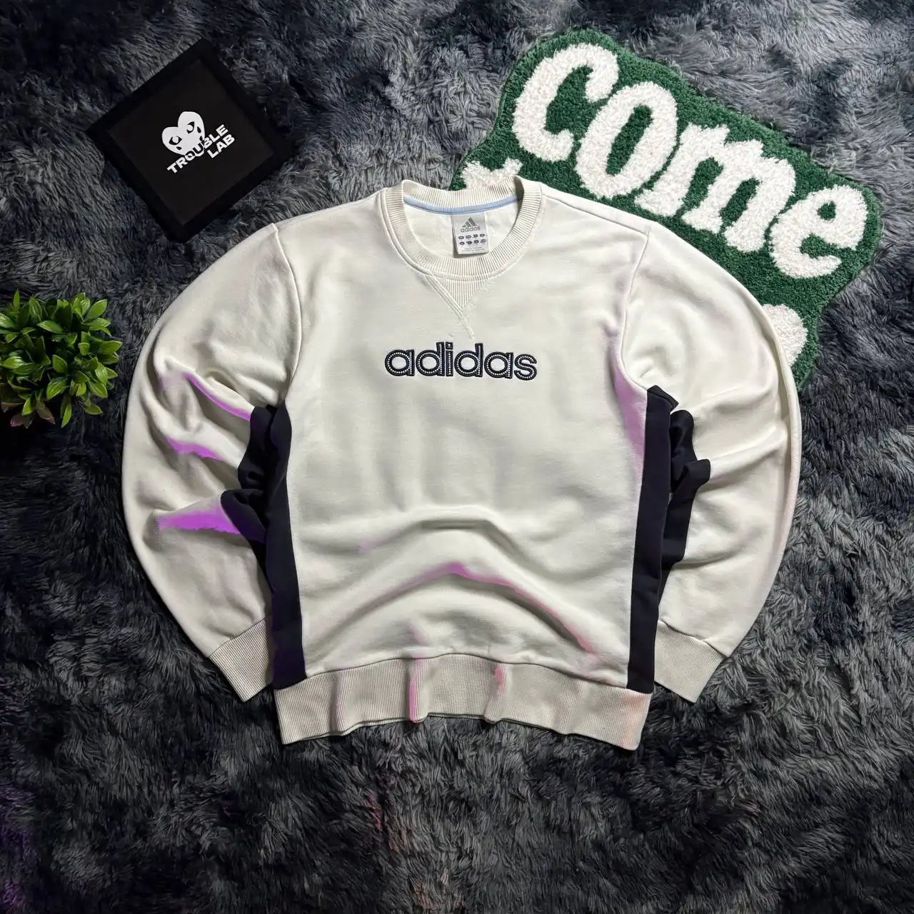 Винтажный свитшот Адидас, размер М - Свитшоты (Одежда) в Санкт-Петербург