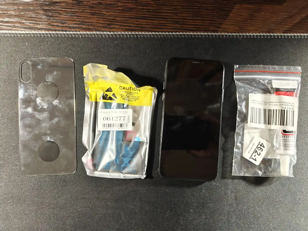 Продажа iPhone X с неработающими функциями и новыми запчастями - Климатическая техника в Санкт-Петербург