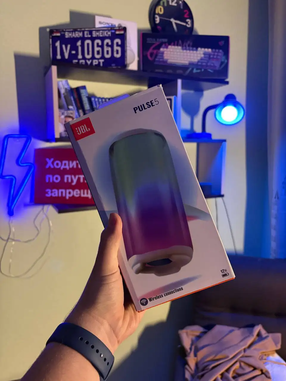 Колонка JBL Pulse 5 в идеальном состоянии - Аудиотехника (Электроника) в Санкт-Петербург