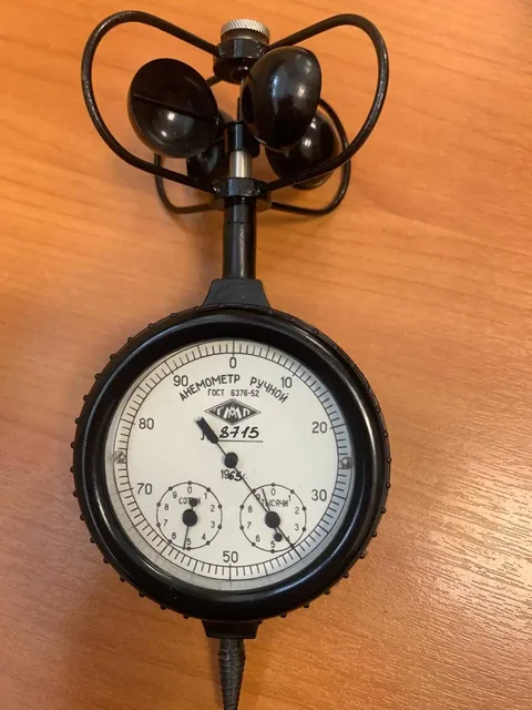 Ручной анемометр в отличном состоянии - частное объявление в Санкт-Петербург