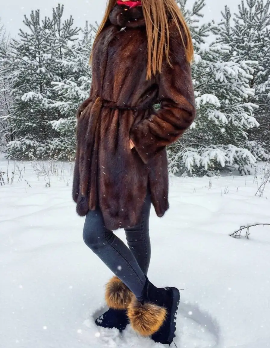 Шуба норковая в хорошем состоянии - Верхняя одежда (Одежда) в Санкт-Петербург