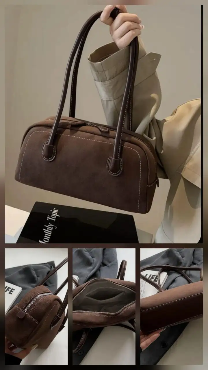 Стильная женская сумка в коричневом цвете - Сумки (Барахолка) в Санкт-Петербург