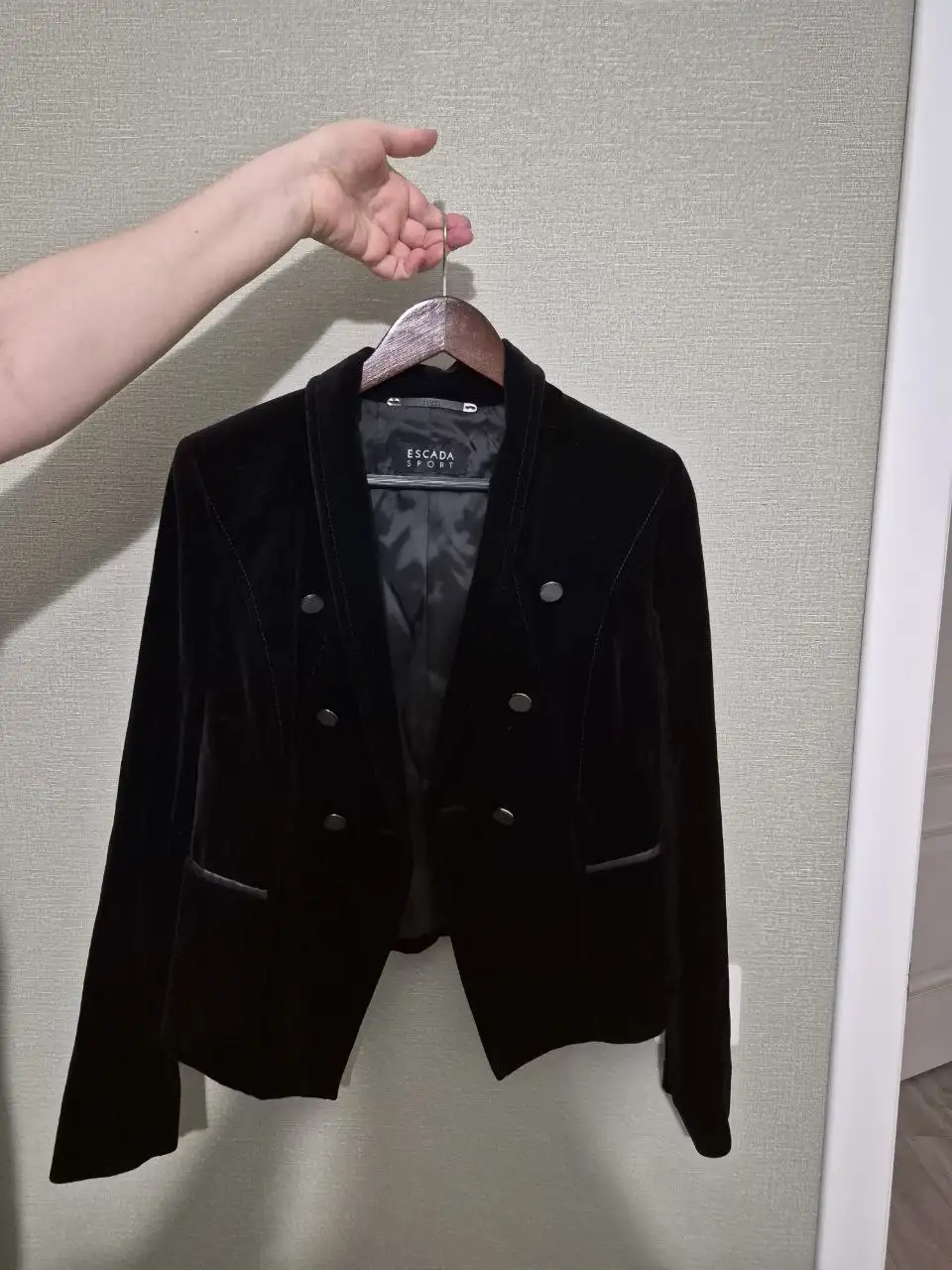 Бархатный пиджак Escada Sport - Верхняя одежда (Одежда) в Санкт-Петербург