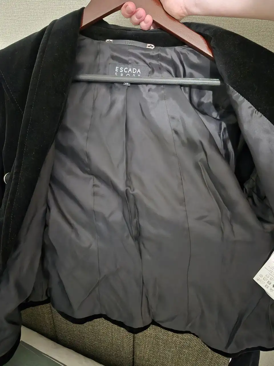 Бархатный пиджак Escada Sport - Верхняя одежда (Одежда) в Санкт-Петербург