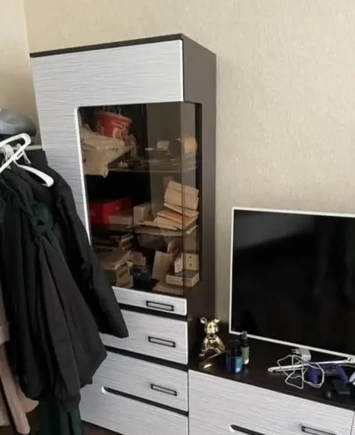 Стенка в гостиную в отличном состоянии - Мебель (Для дома и дачи) в Санкт-Петербург