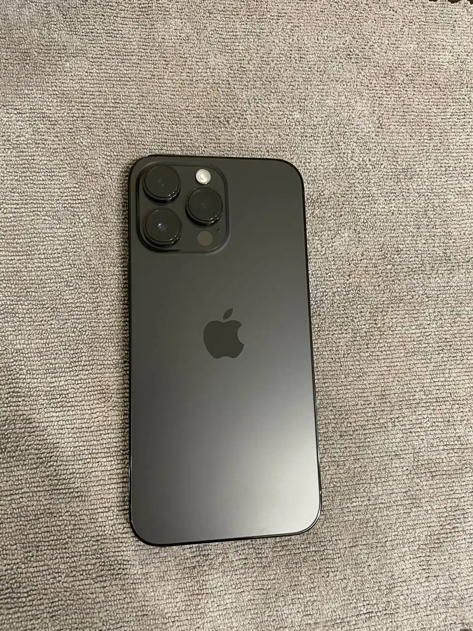 iPhone 14 PRO MAX 256 ГБ черный, АКБ 85% - Смартфоны (Электроника) в Санкт-Петербург