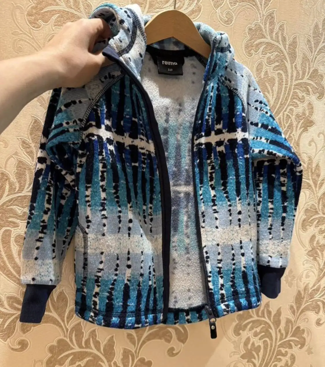 Теплая кофта-куртка Reima 110 p-p - Верхняя одежда (Одежда) в Санкт-Петербург