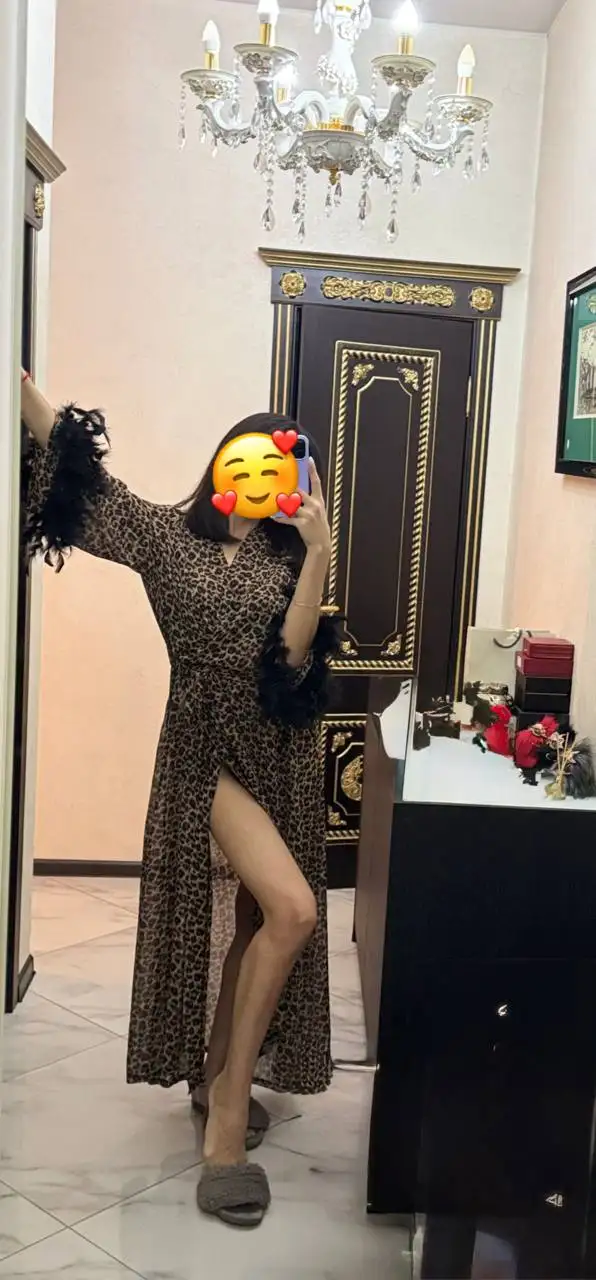 Халат леопардовый размер S/M - Домашняя одежда (Одежда) в Санкт-Петербург