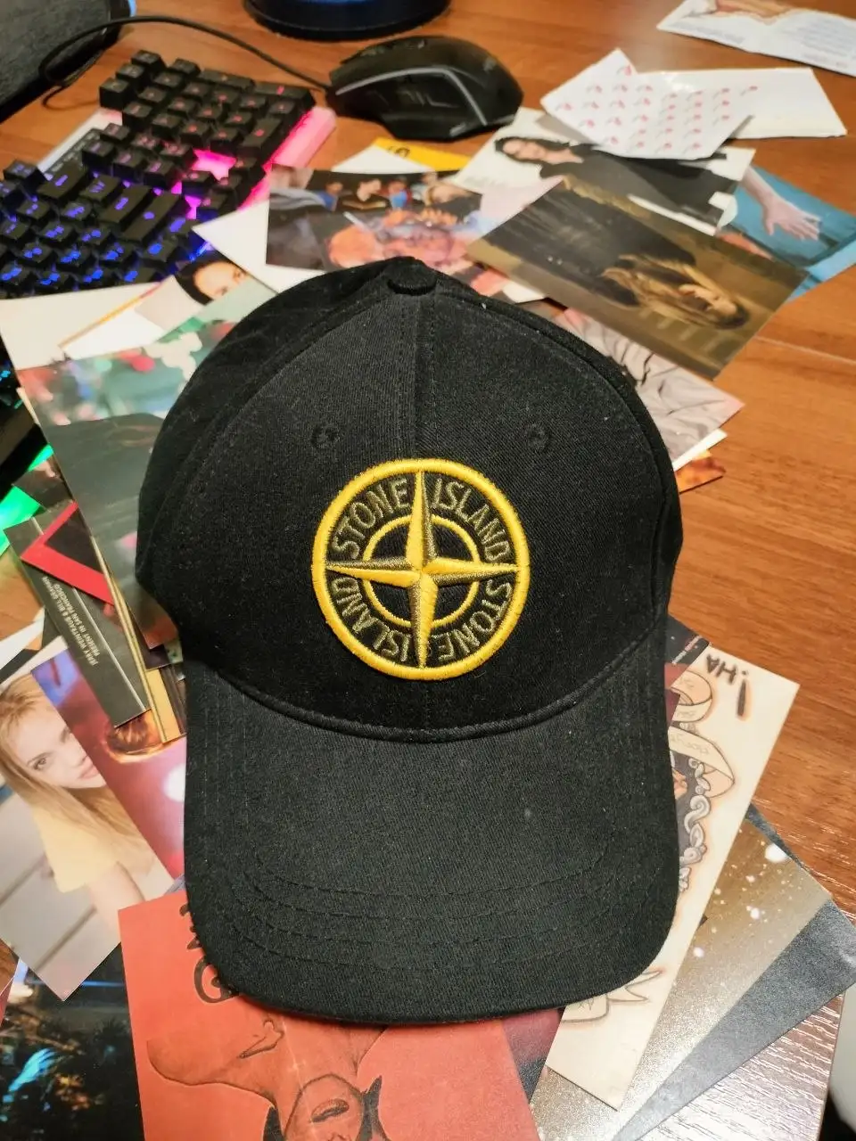 Кепка Stone Island оригинал черная - Головные уборы (Одежда) в Санкт-Петербург