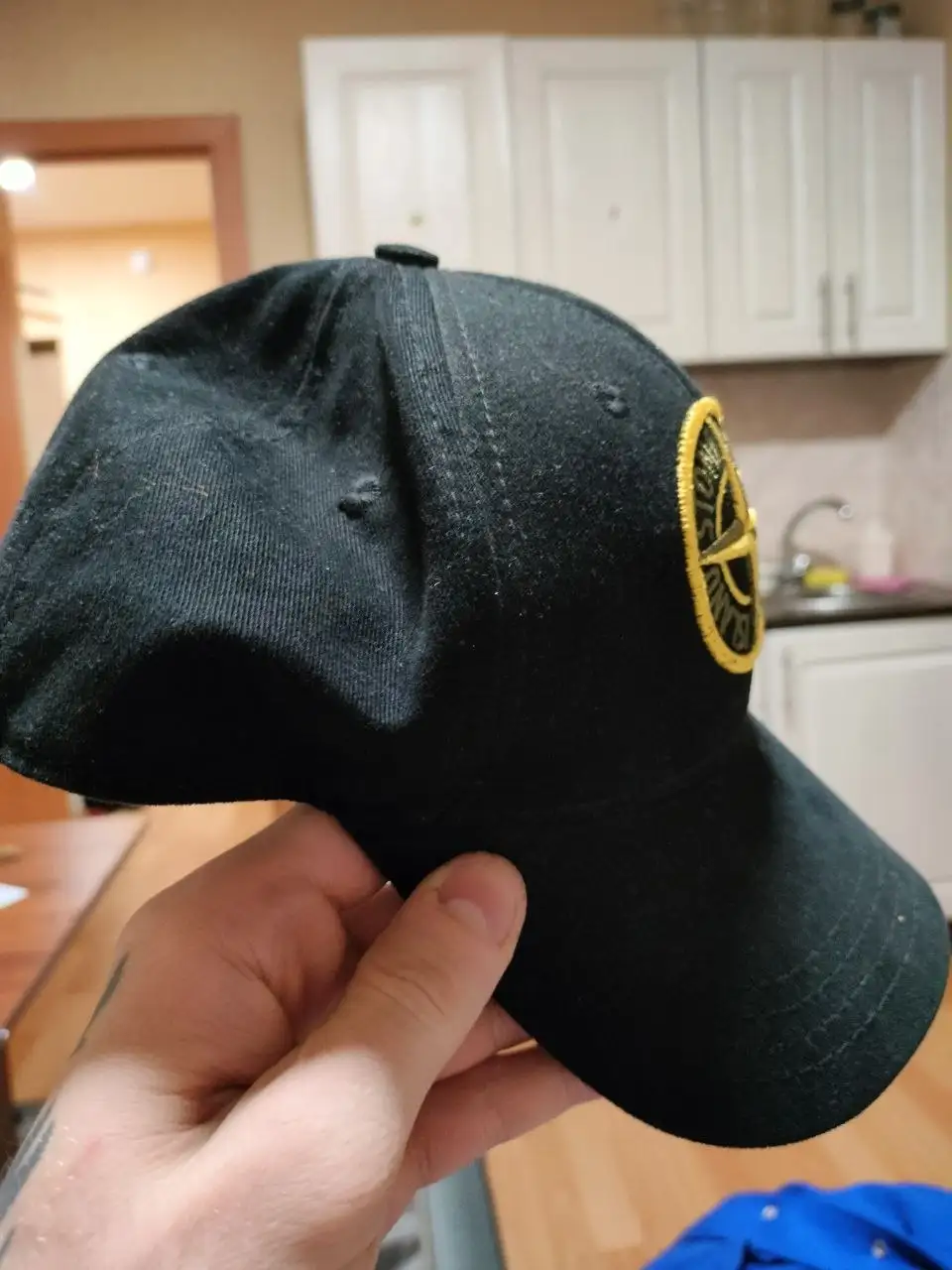 Кепка Stone Island оригинал черная - Головные уборы (Одежда) в Санкт-Петербург