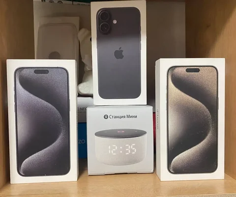 Продажа iPhone 15 Pro Max, iPhone 16 и Яндекс Станции в СПб - Смартфоны и гаджеты в Санкт-Петербург