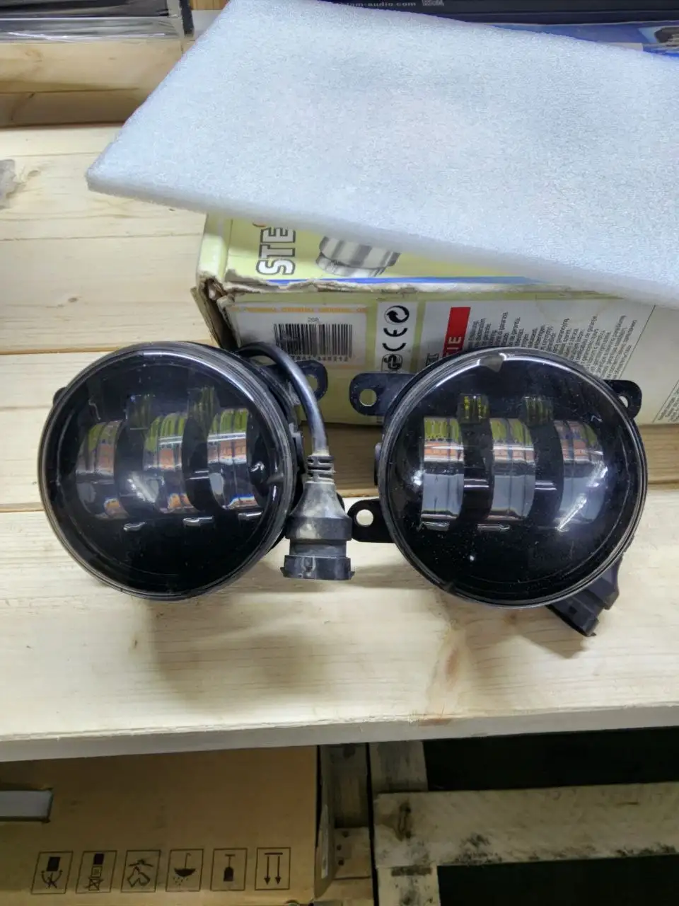 Продам LED ПТФ 50W от Ledzilla для Outlander XL - Освещение (Запчасти) в Санкт-Петербург