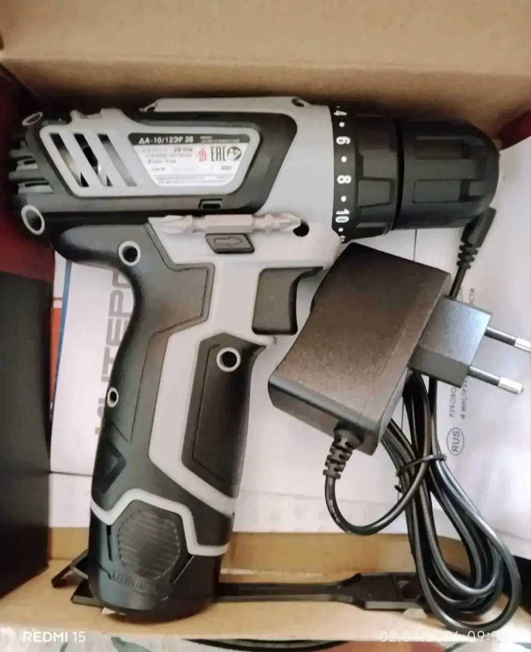 Продам аккумуляторную дрель-шуруповерт ДА-12ЭР 28Нм - Электроинструменты (Барахолка) в Санкт-Петербург