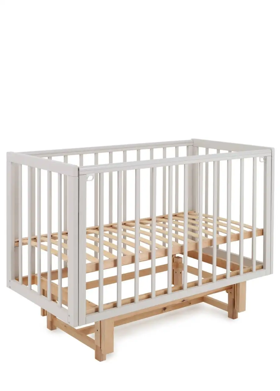 Продажа детской кроватки MOWbaby Lilla с продольным маятником - Детская мебель (Товары для детей) в Санкт-Петербург