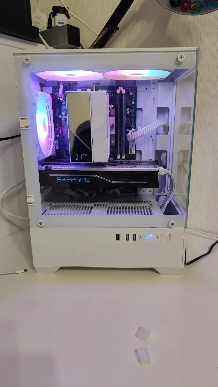 ПК с процессором Intel Xeon e3 1240 и видеокартой AMD Radeon Sapphire RX480 8gb - Компьютеры и комплектующие (Электроника) в Санкт-Петербург