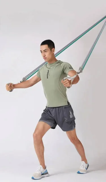 Универсальный фитнес-набор с эспандерами - Спортивный инвентарь в Санкт-Петербург