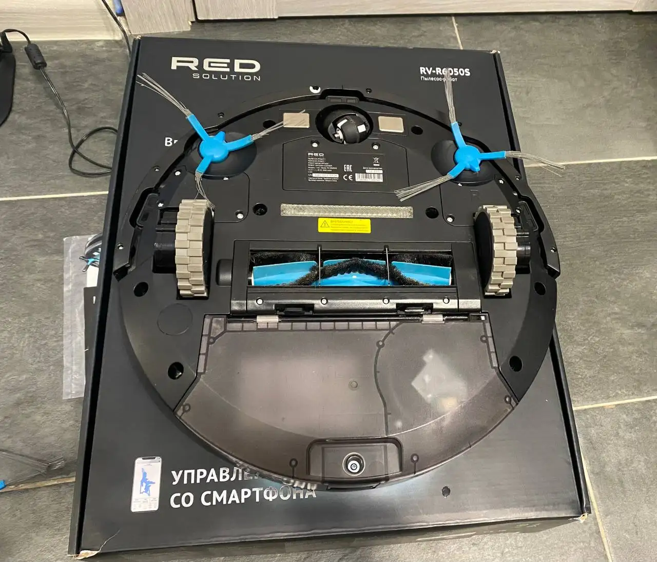 Робот-пылесос RED RV-R6050S - Роботы-пылесосы (Электроника) в Санкт-Петербург
