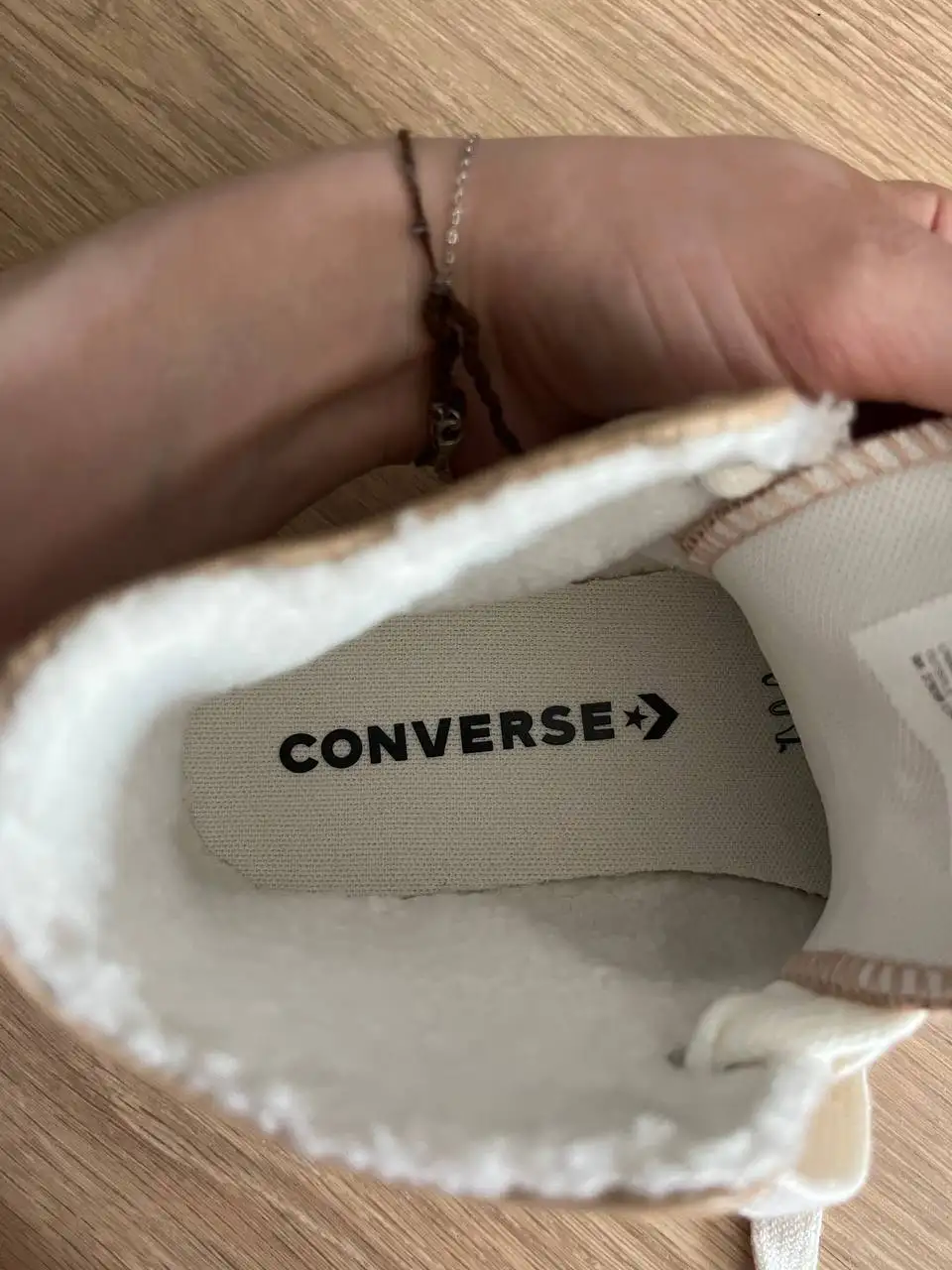 Конверсы Converse бежевые размер 36.5 - Обувь (Одежда) в Санкт-Петербург