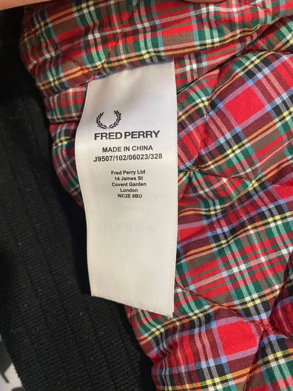 Продам харингтон Fred Perry - Верхняя одежда (Одежда) в Санкт-Петербург