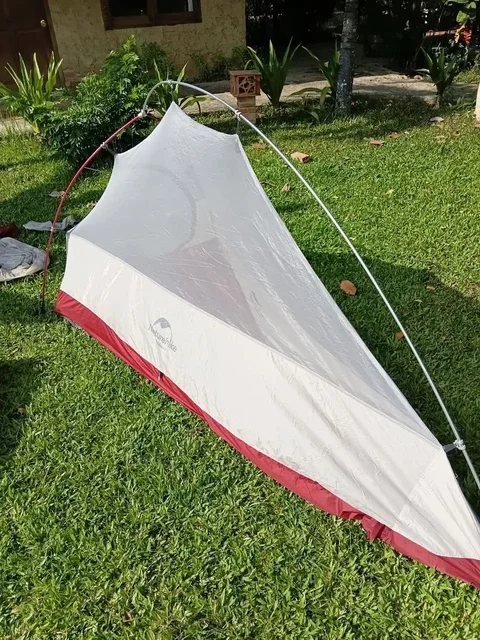 Naturehike Cloud Up 1 (20D) - легкая одноместная палатка - Самокаты в Санкт-Петербург