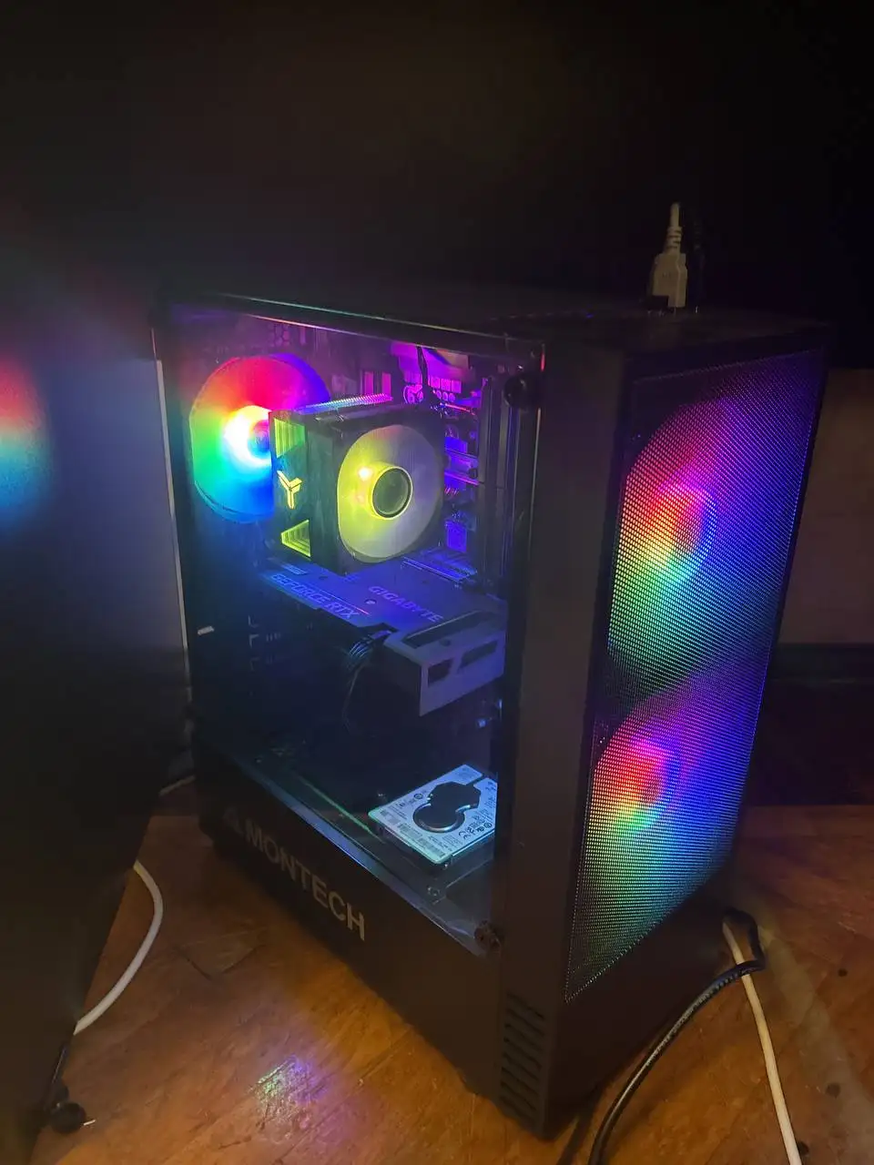 Игровой компьютер Core i7-9700K, RTX 3050, 16 ГБ - Электроника в Санкт-Петербург