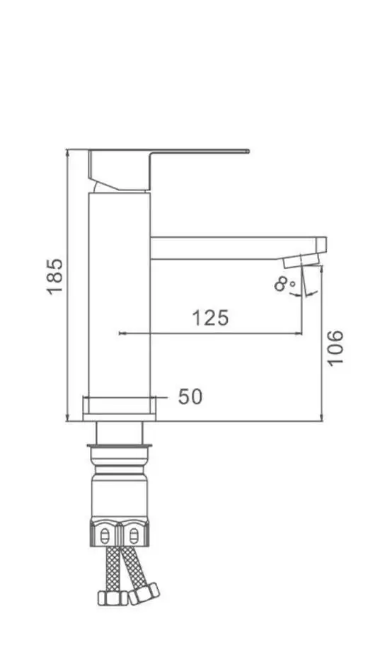 Новый смеситель Wasser zimmer ZM-7722-1H SUS 304 - Смесители (Барахолка) в Санкт-Петербург
