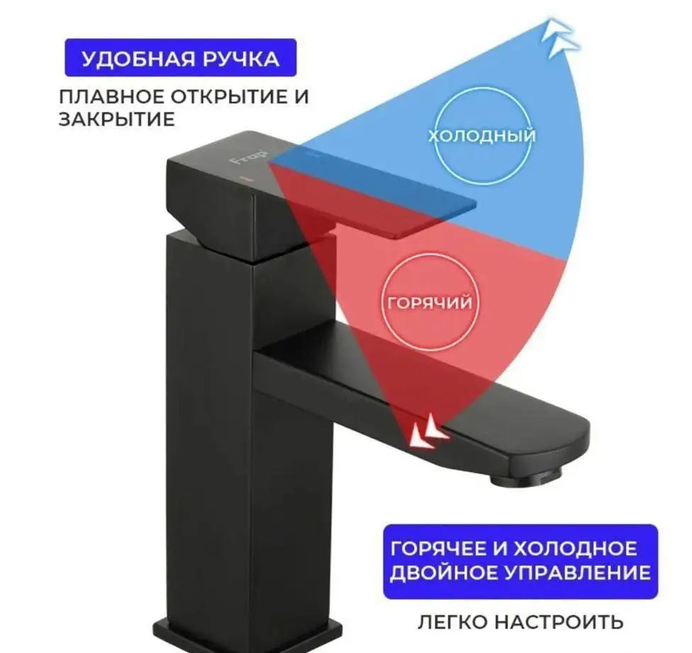 Новый смеситель Wasser zimmer ZM-7722-1H SUS 304 - Смесители (Барахолка) в Санкт-Петербург