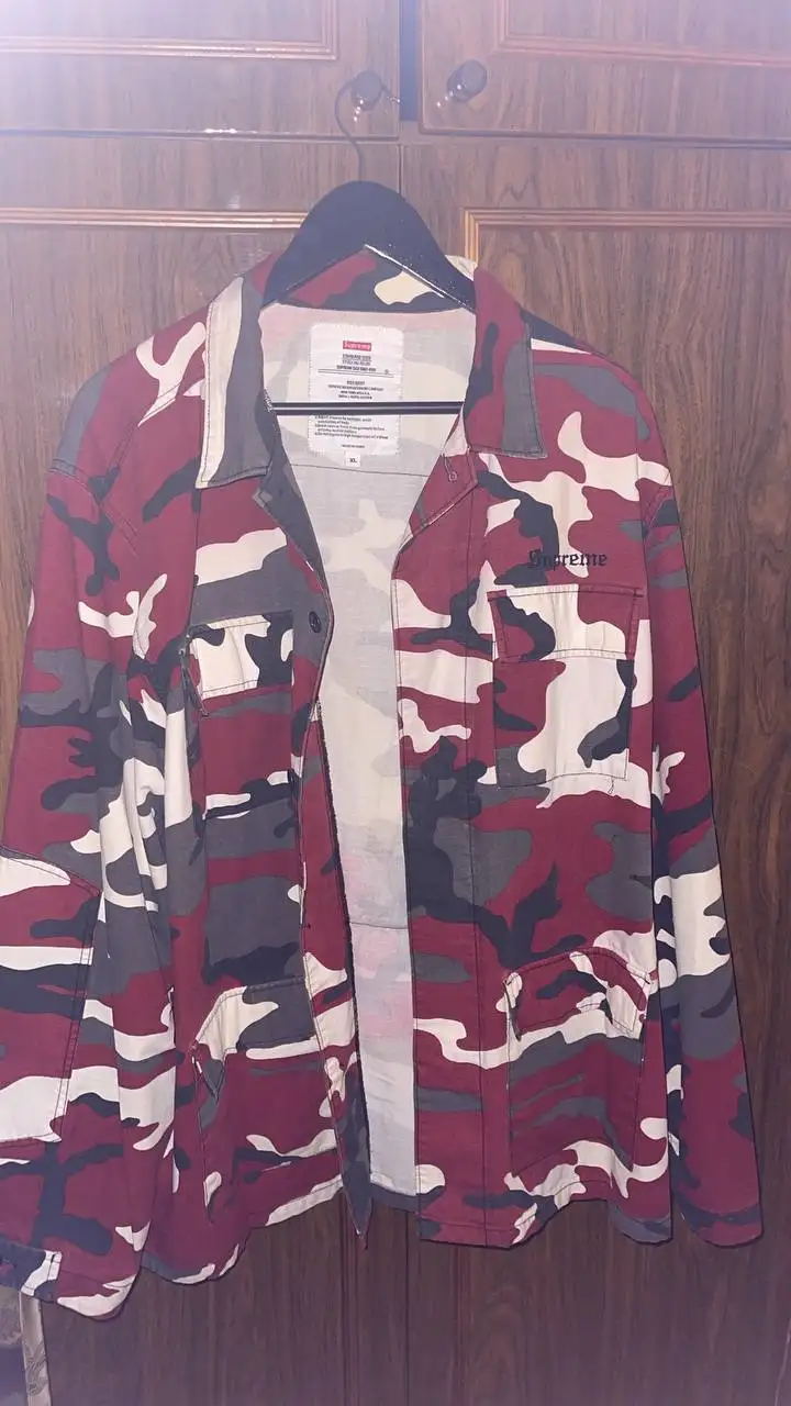 Supreme x Hellraiser BDU Jacket «Hell on Earth», SS18 - Брендовая одежда (Одежда) в Санкт-Петербург