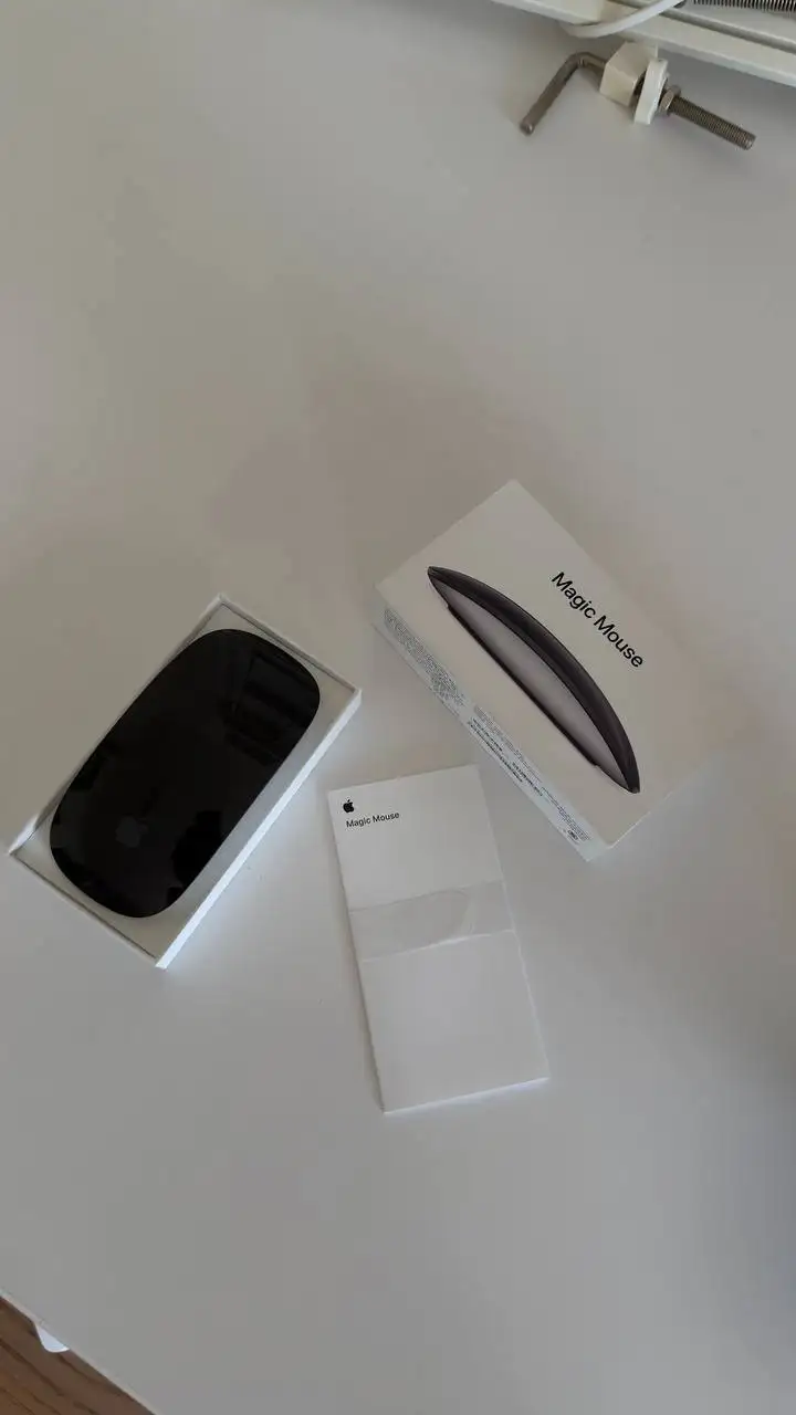 Apple Magic Mouse USB-C Black A3204 — состояние новой - Компьютерная периферия (Электроника) в Санкт-Петербург
