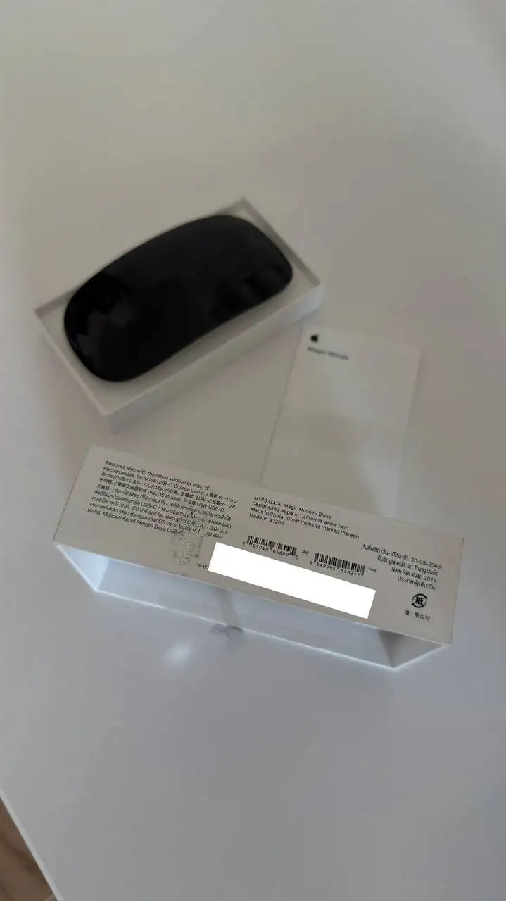 Apple Magic Mouse USB-C Black A3204 — состояние новой - Компьютерная периферия (Электроника) в Санкт-Петербург