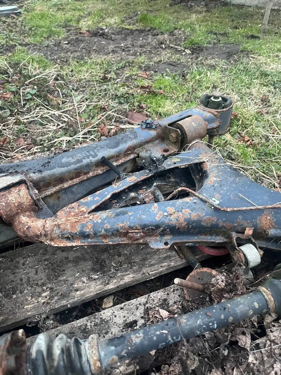 Задний мост с карданом и редуктором 4,45 188мм - Мосты и редукторы (Запчасти) в Калининград