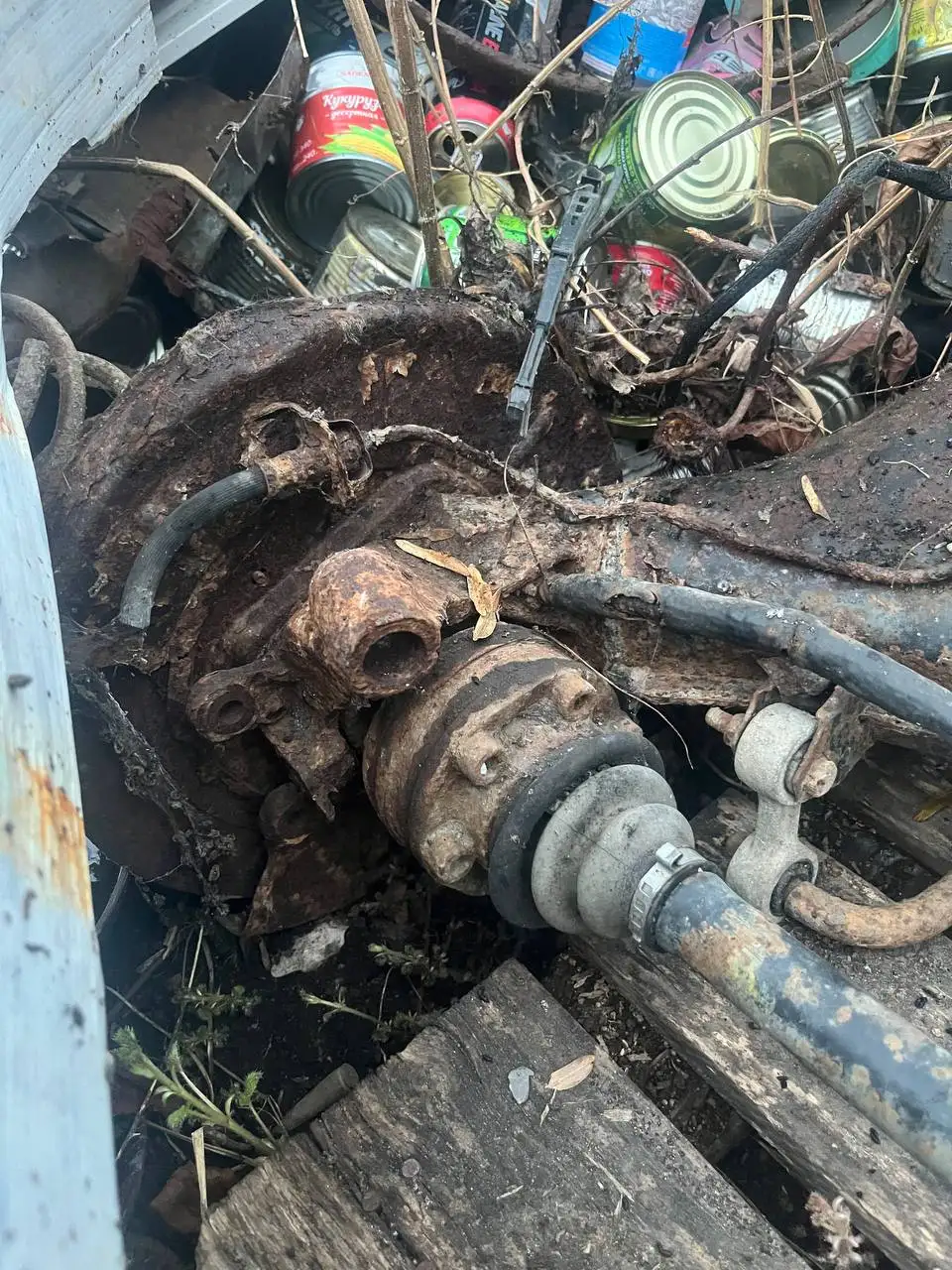 Задний мост BMW E34 с карданом и редуктором 4,45 188мм - Автозапчасти (Запчасти) в Калининград