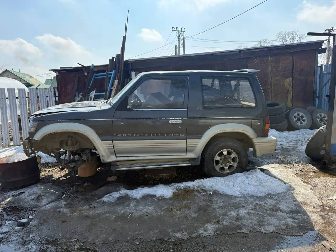 Продажа Mitsubishi Pajero 24 кузов с двигателем 4D56 и АКПП - Внедорожники (Авто) в Хабаровск