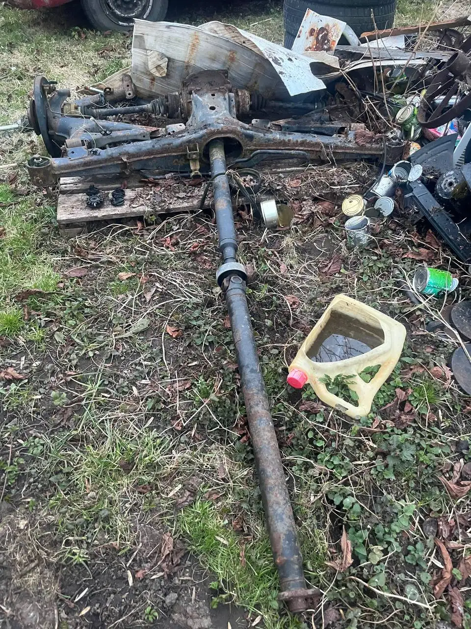 Задний мост е34 с карданом и редуктором 4,45 188мм - Автозапчасти (Запчасти) в Калининград