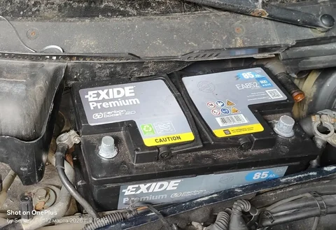 Продажа аккумулятора Exide 85AH R+ - Руль в Калининград