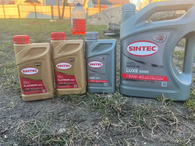 Продажа моторного масла Sintec 10w40, 5w30, 5w40 - Подвеска в Калининград
