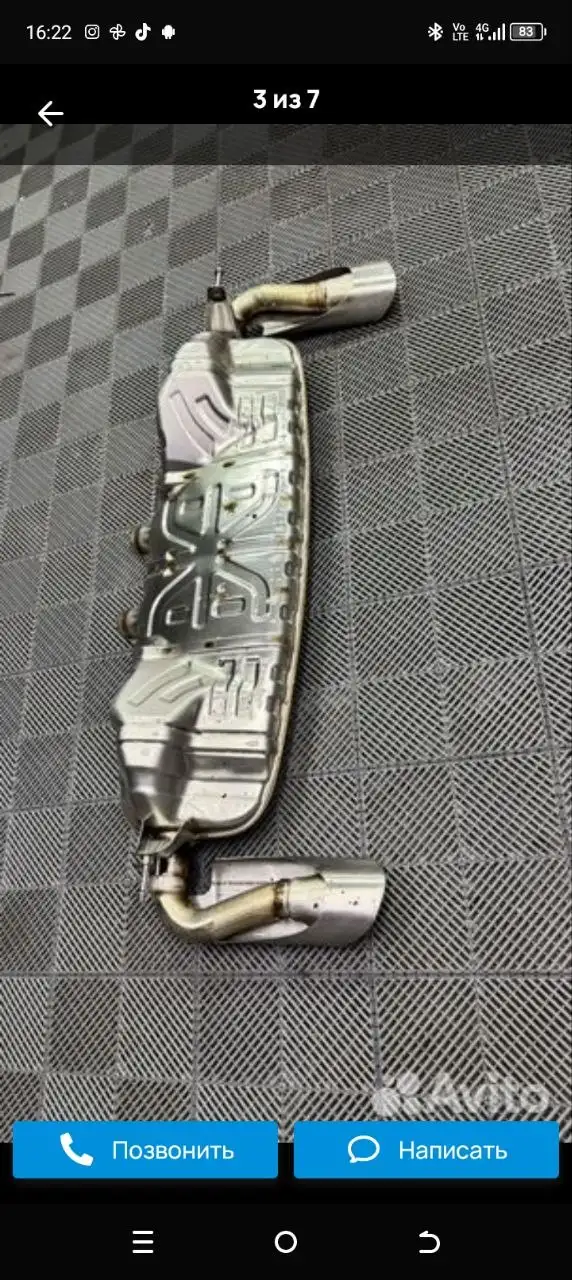 Выхлопная система для Volkswagen Touareg 2 / Porsche Cayenne 2012-2018 - Запчасти (Авто) в Калининград