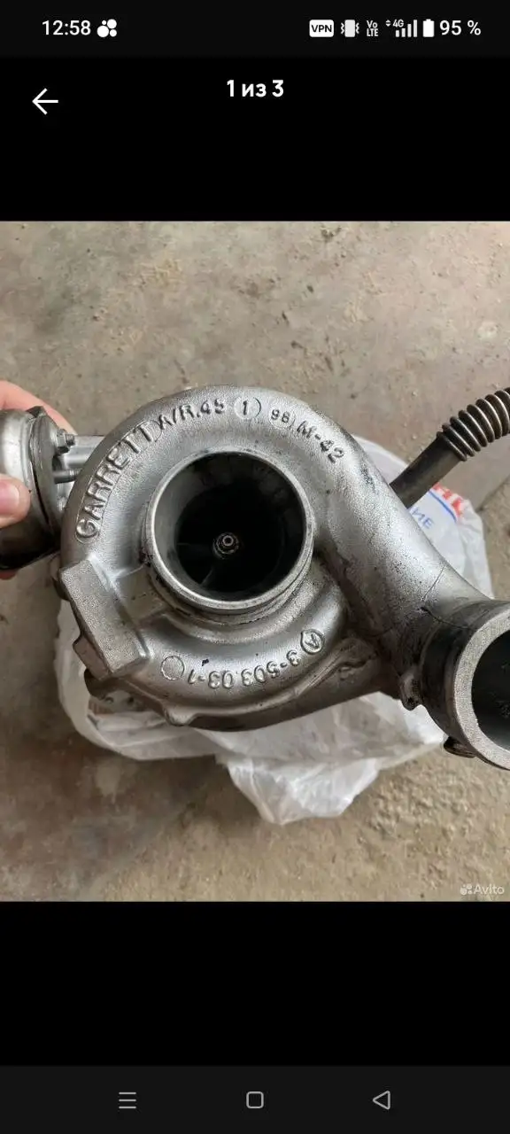 Турбина на Ауди А6 С5 2.5 дизель - Автозапчасти (Запчасти) в Калининград