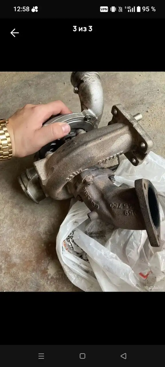 Турбина на Ауди А6 С5 2.5 дизель - Автозапчасти (Запчасти) в Калининград