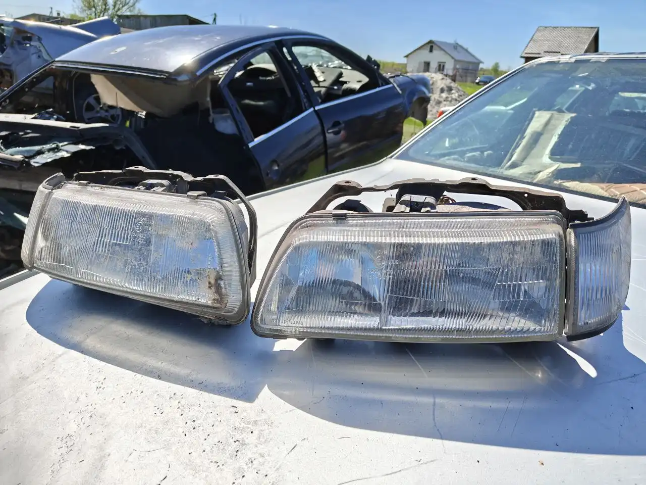 Фары Honda Civic квадратные