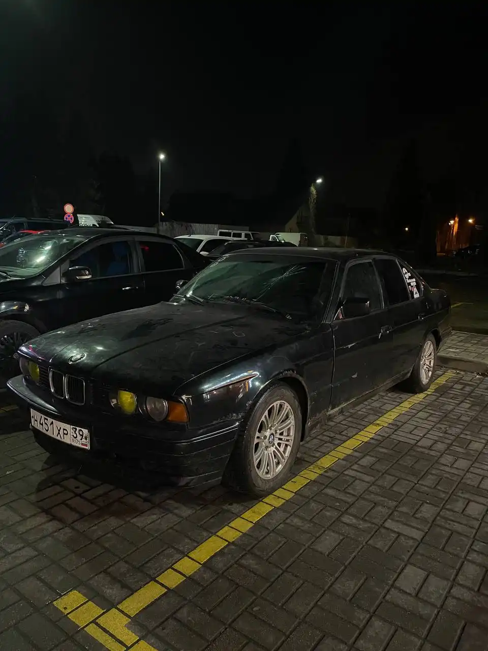 BMW E34 с двигателем M20B20 на короткоходке