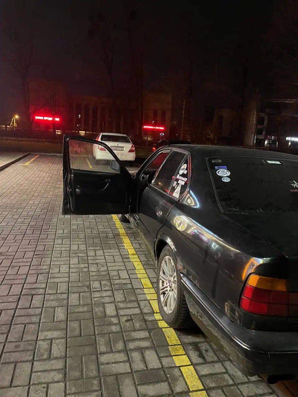 BMW E34 с двигателем M20B20 на короткоходке