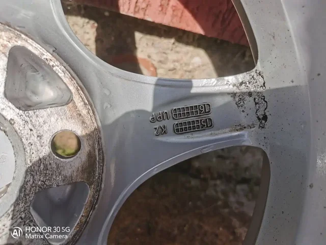 Продам диски 5x112 16" с Audi A4 - Запчасти в Калининград