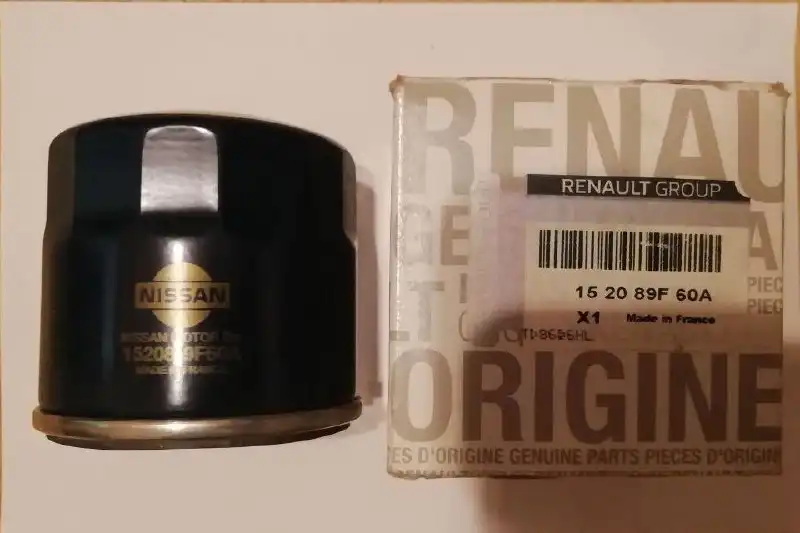 Фильтр масляный Nissan-Renault оригинальный новый