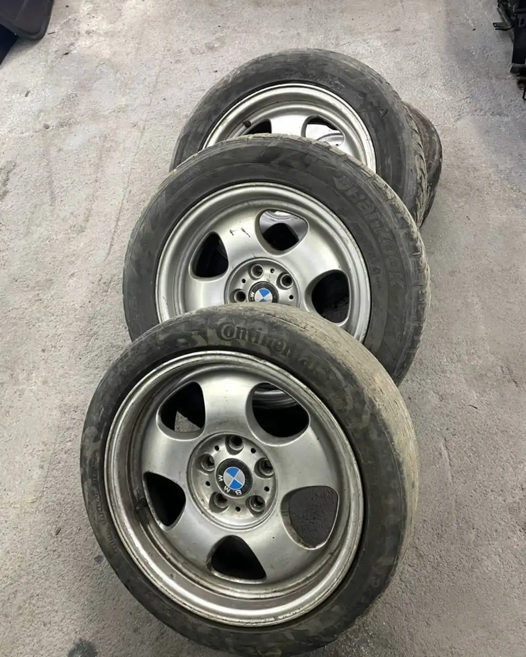 Оригинальные кованые диски BMW 90 стиль с резиной