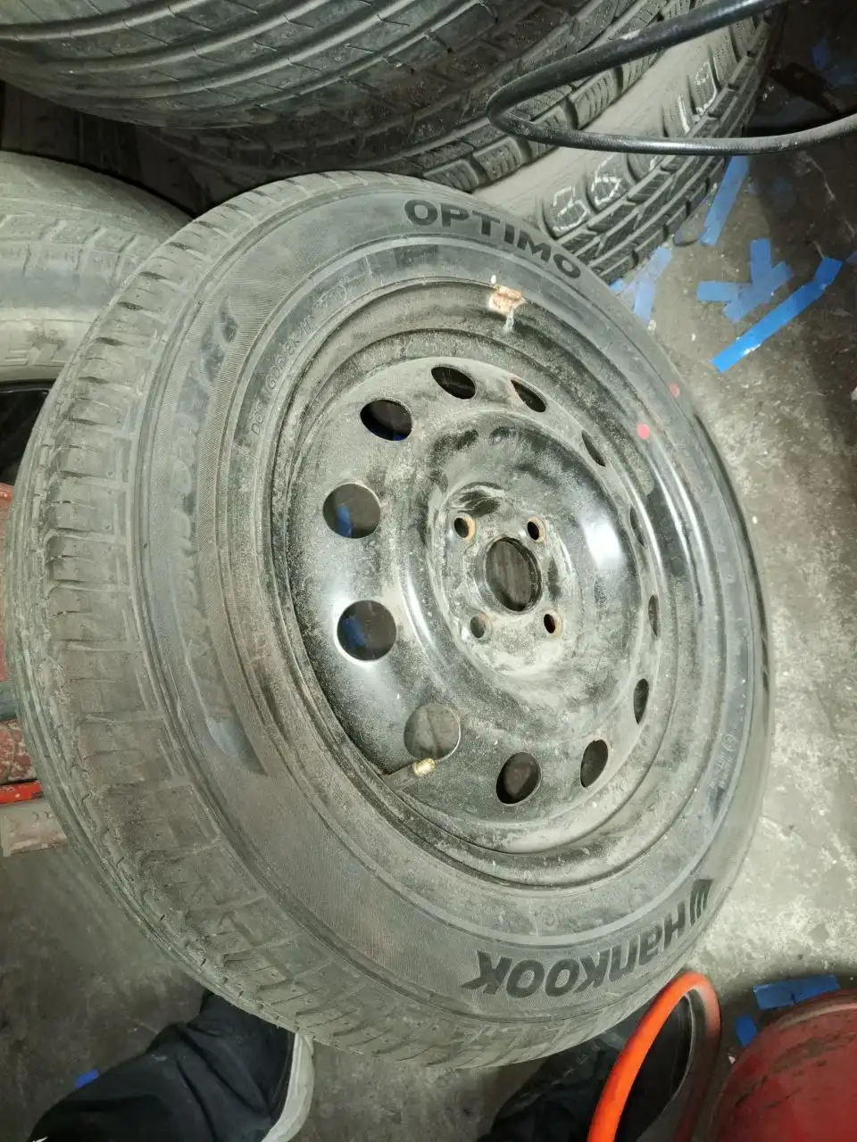 Запаска взборе R15.4/100 для Соляриса и Рио