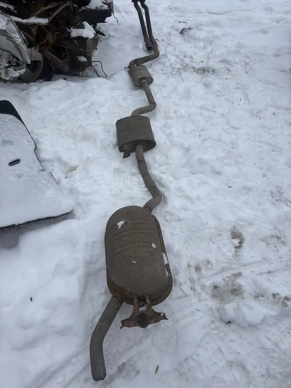 Выхлопная система Mercedes 124 2.2/2.0 M111 - Автомобильные запчасти (Запчасти) в Калининград