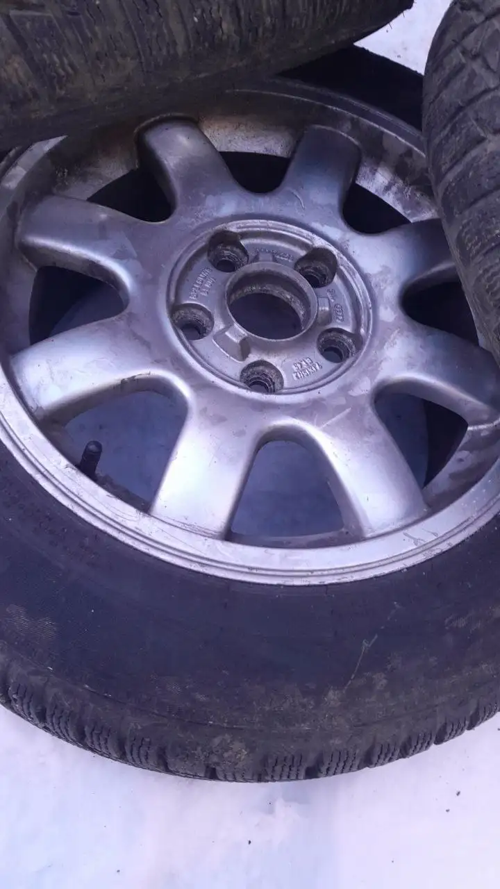 Диски с резиной 15/5/112 ц.о57.1 - Запчасти (Авто) в Калининград